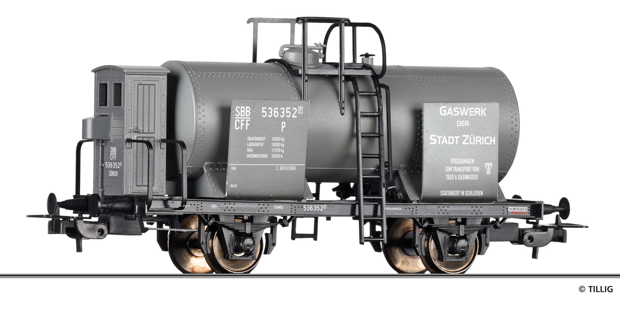 TILLIG 77067 Tank car of the SBB