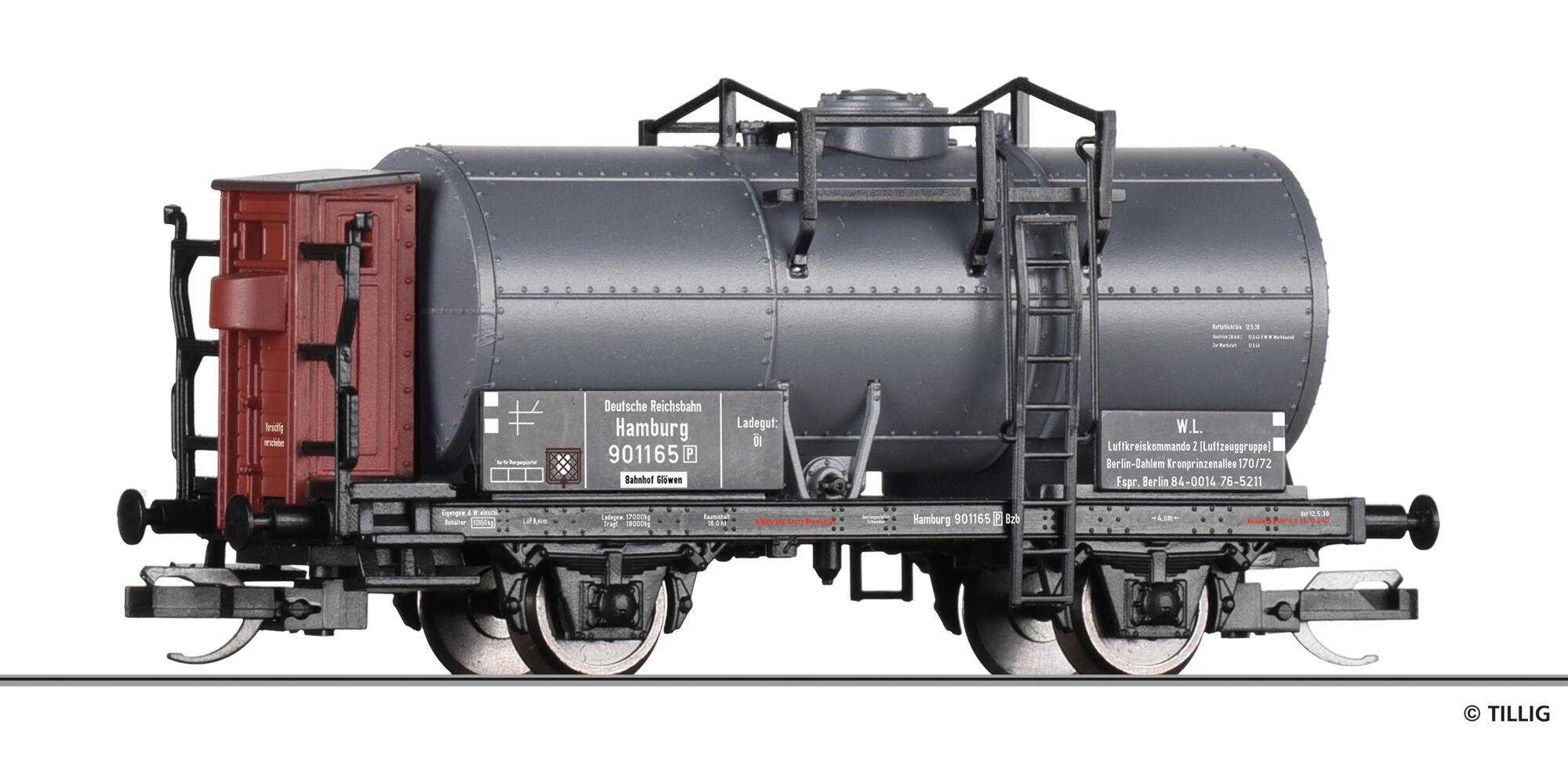 TILLIG 95775 Tank car of the DRG