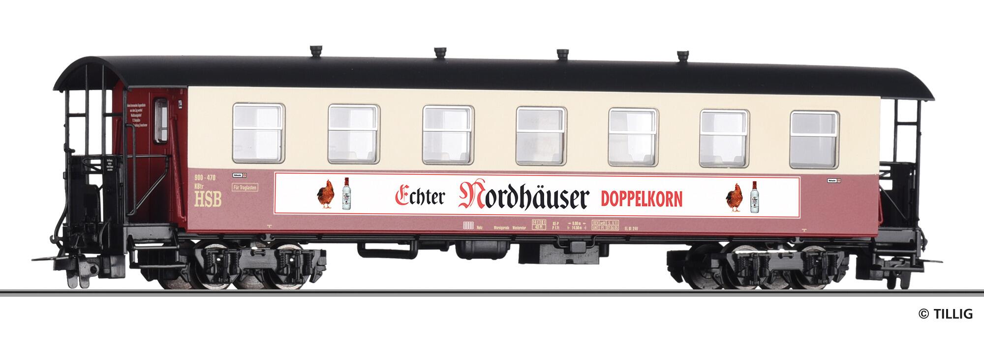 TILLIG 03924 Passenger coach of the HSB