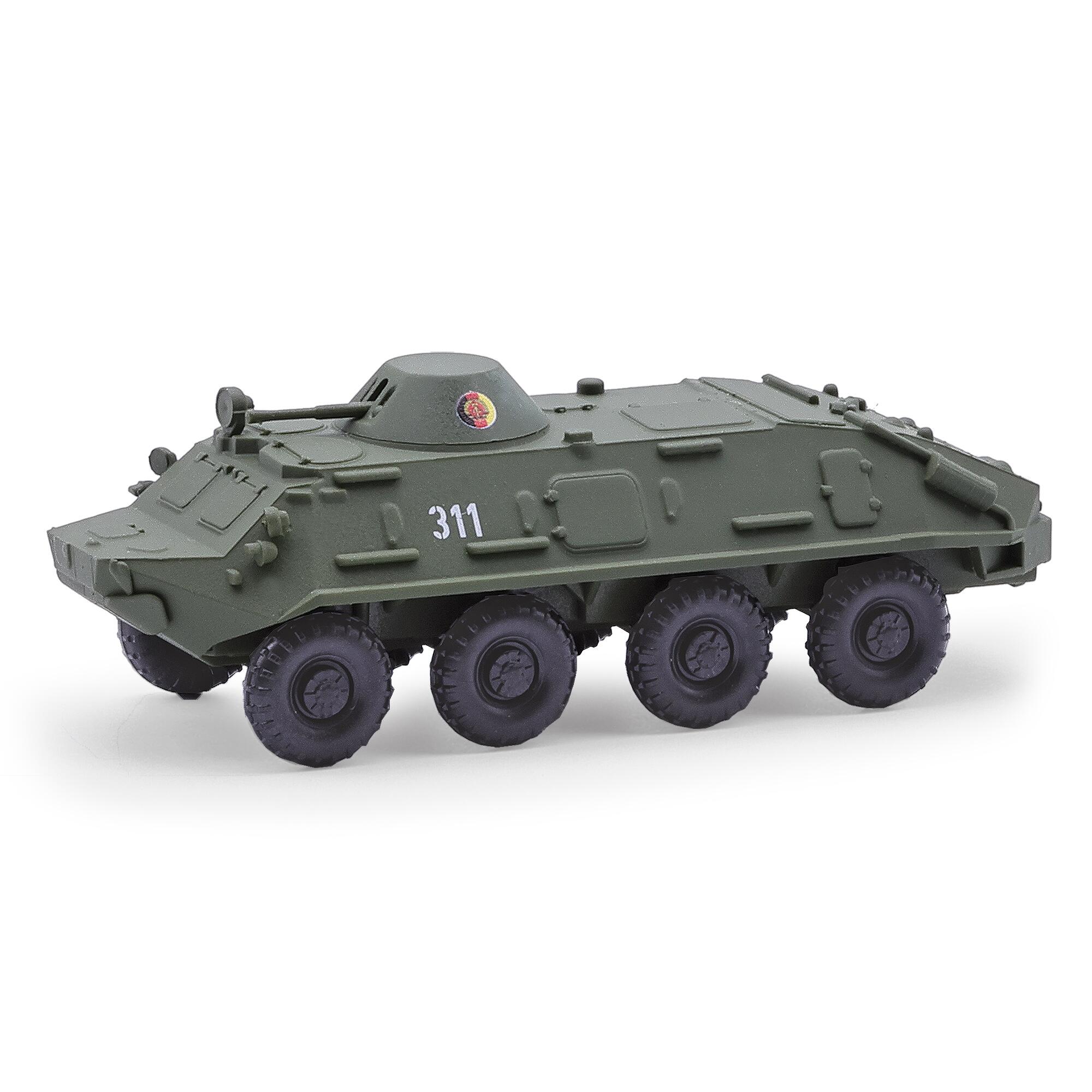 Busch 210106002 Armoured reconnaissance vehicle SPW-60PB, m.Geschütz NVA