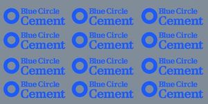 RAILTEC 2mm-8610 Blue Circle Cement logos (suit PCAs etc)