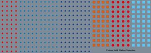 RAILTEC 4mm-1028 Coupling codes: blue star, red diamond, blue square, red circle