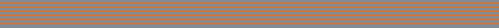 RAILTEC 7mm-1088 Orange cantrail stripe lining (285mm lengths)