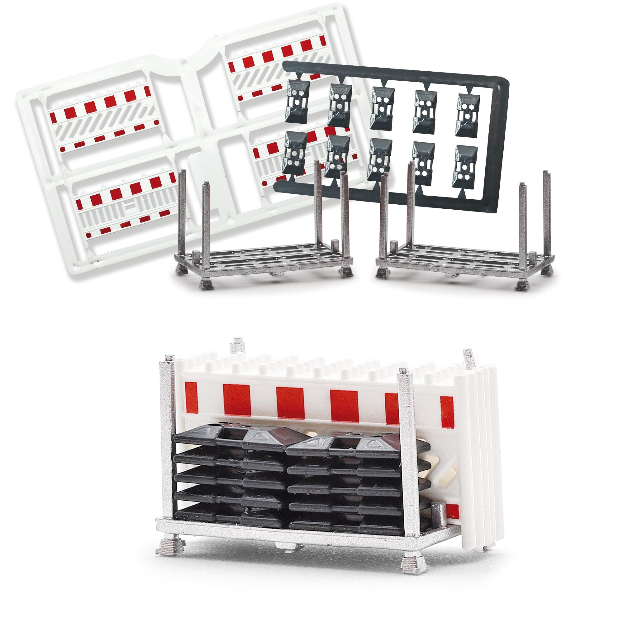 Busch Storage Rack Busch 1866 Transport racks with barricades