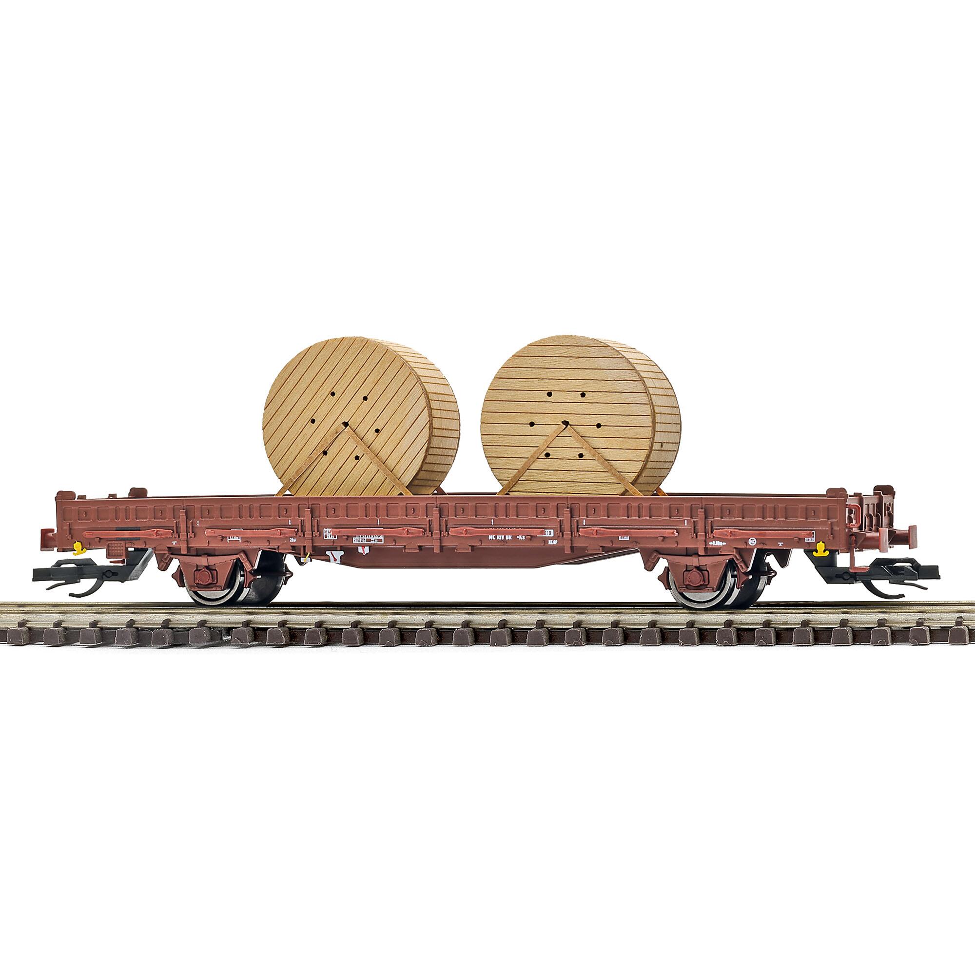 Busch 31519 Flat wagon with stanchions Ks [3300]