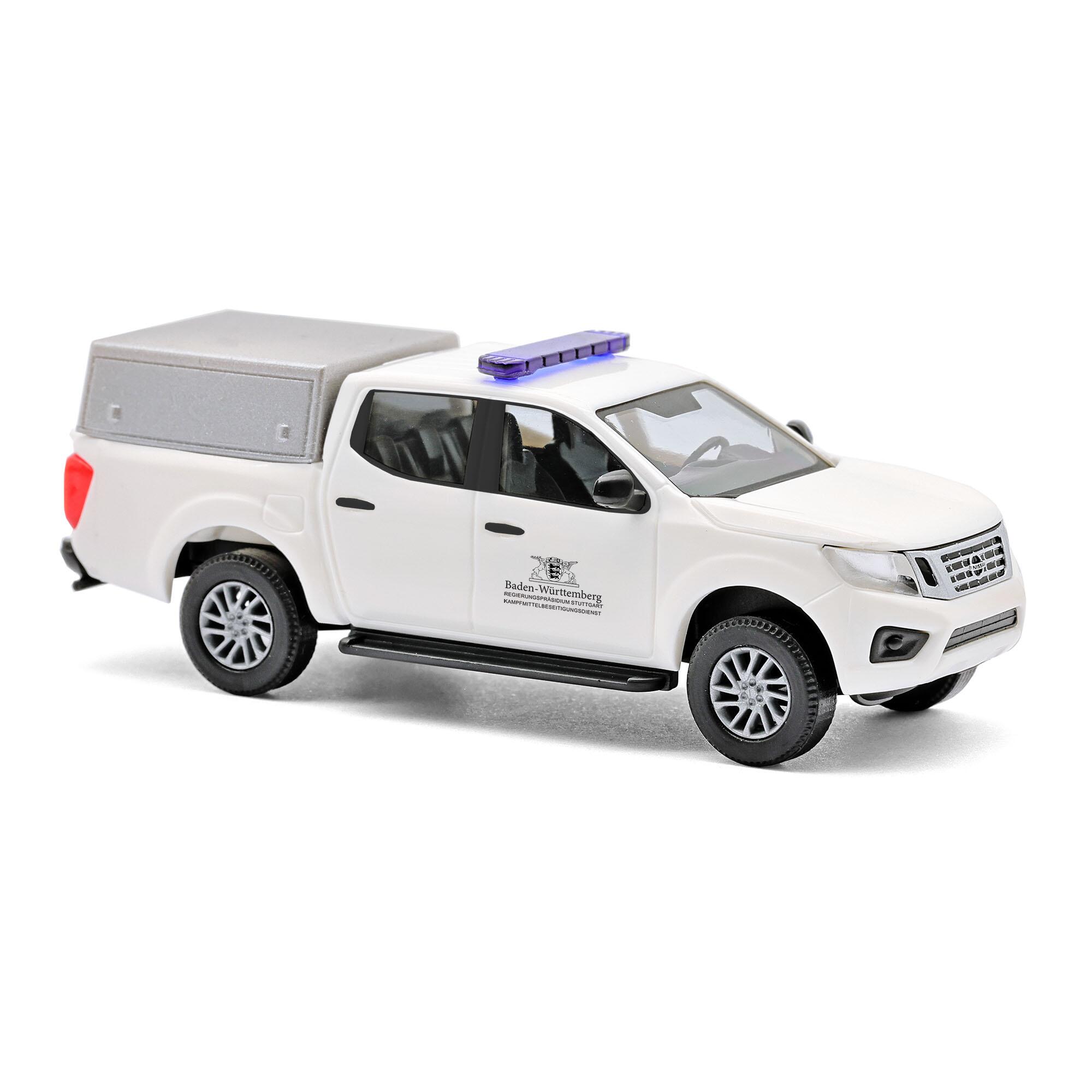 Busch 53737 Nissan Navara, Hardtop, explosive ordnance