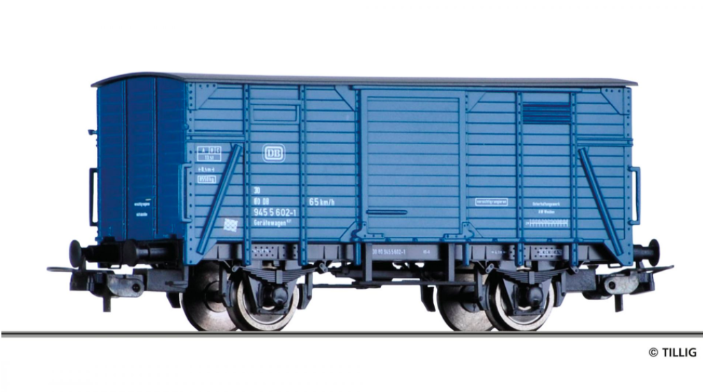 Tillig 76724 Railway service equipment wagon of the DB