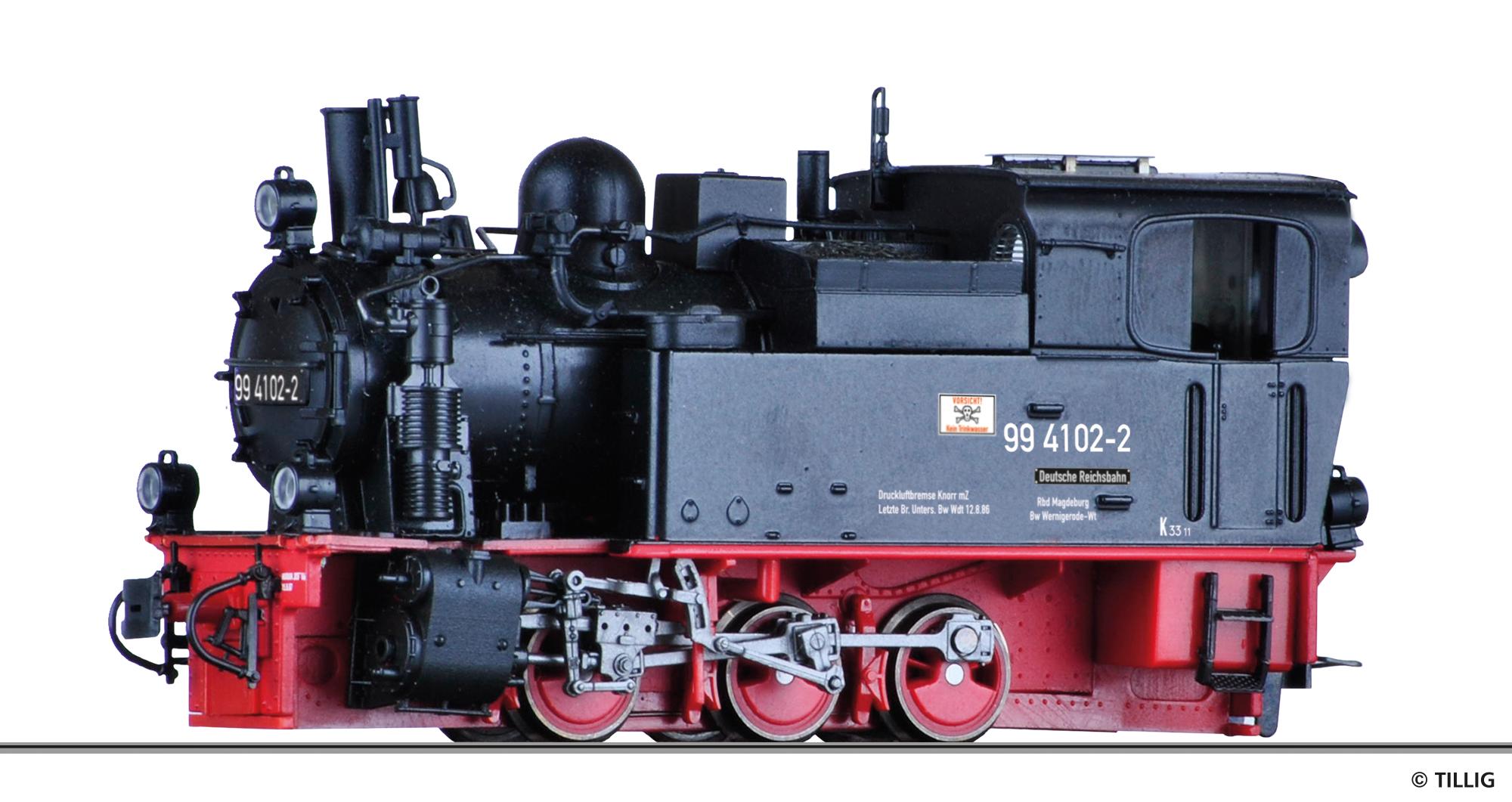 Tillig 02973 Steam locomotive DR