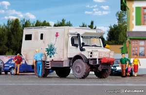 Kibri 14977 UNIMOG Motorhome Unicat