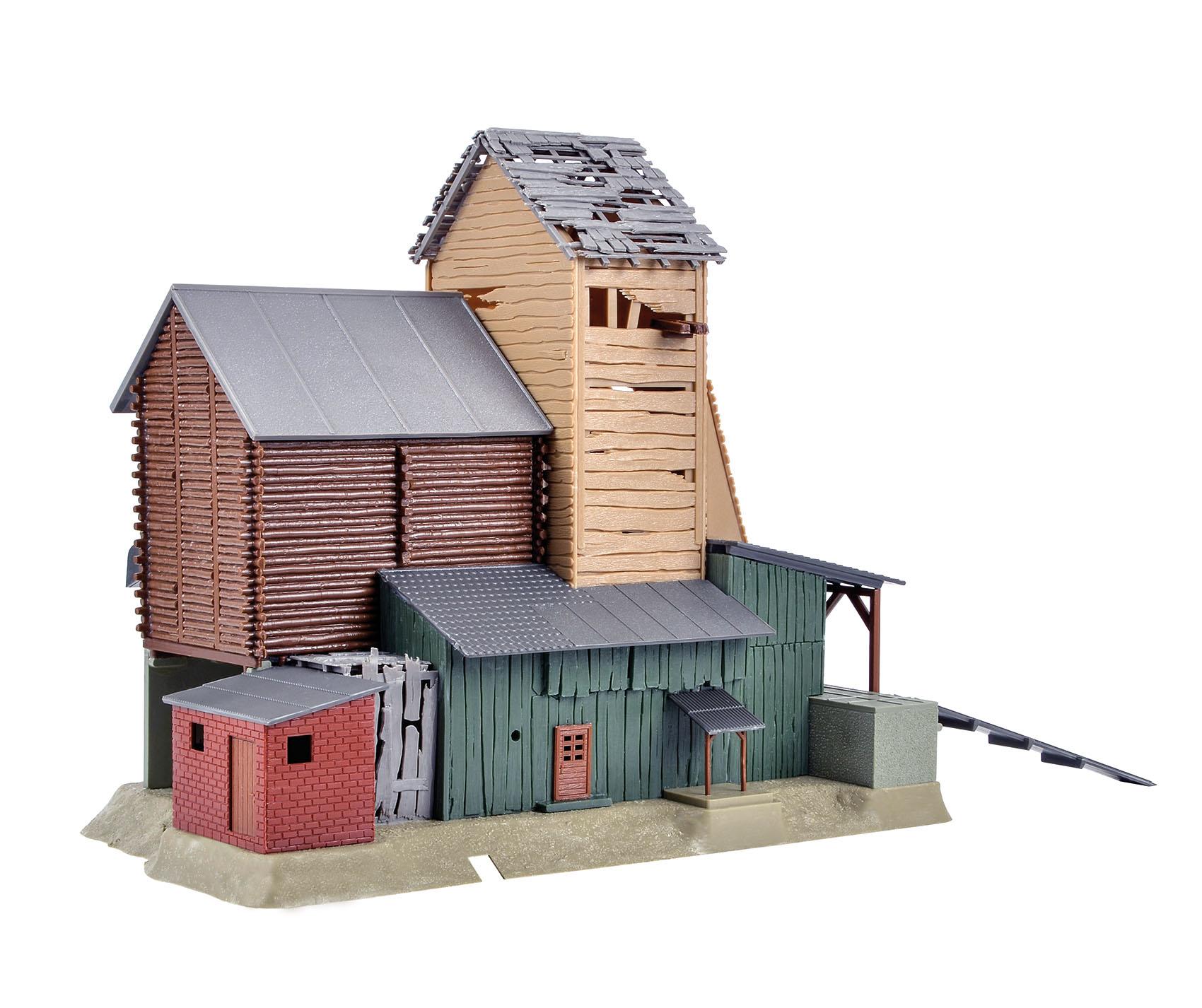 Vollmer 45723 HO Gravel loader kit with driven locking flaps