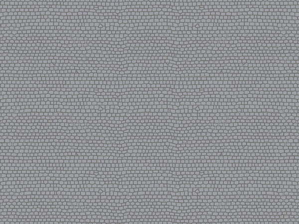 Auhagen 52436 Grey paving stone plastic sheet