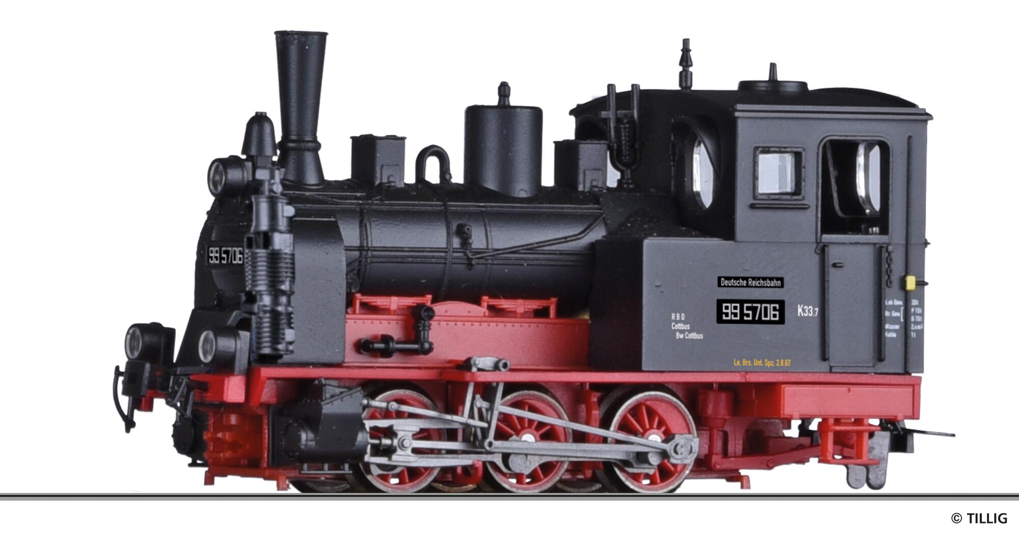 TILLIG 02915 Steam locomotive of the DR