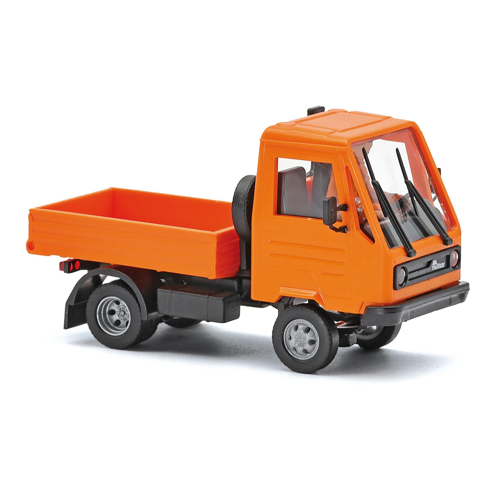Busch 42255 Multicar M26 with driver, Orange