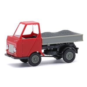 Busch 210013603 MH: Multicar M22 with coal load, red