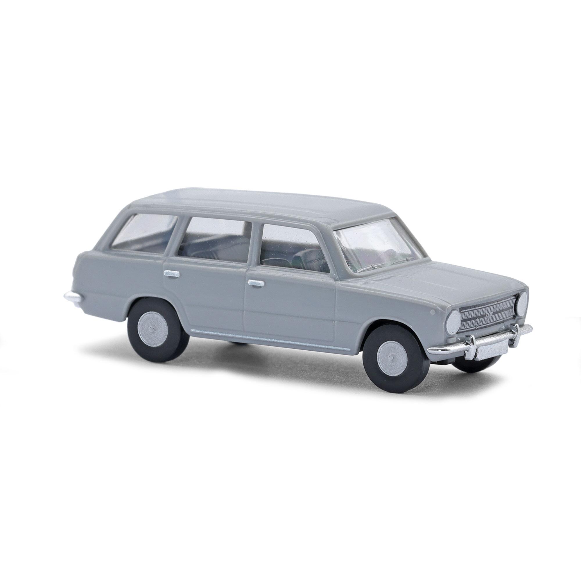 Busch 87076 Fiat 124 estate, grey TT