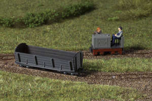 Auhagen 41709 Dummy narrow gauge open wagon for grain and minerals