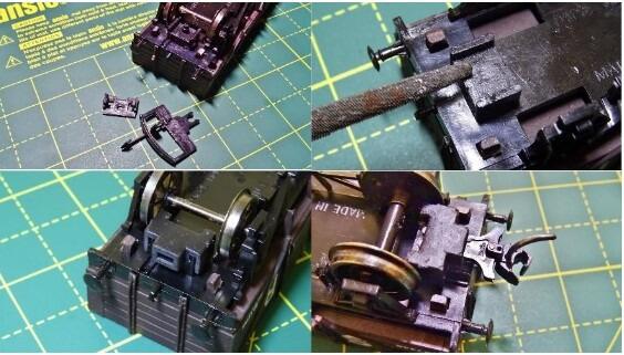 Golden Valley Hobbies GVNEM03 Conversion NEM pockets for Hornby, Dapol ...