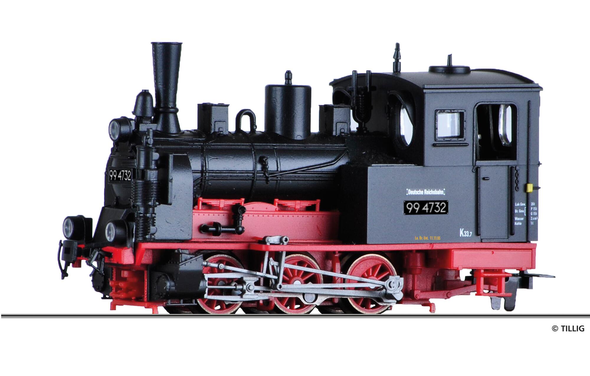 TILLIG 02998 Steam locomotive of the DR