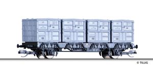 TILLIG 14913 Container car of the DR