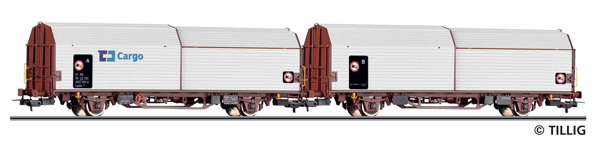 TILLIG 70078 Hood car unit of the ČD Cargo