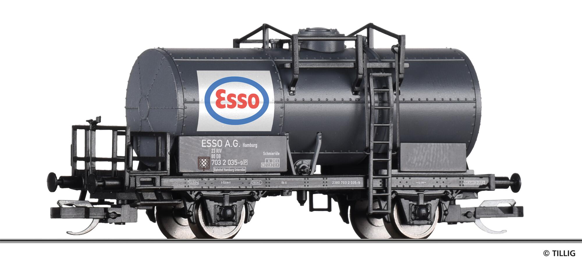 TILLIG 95777 Tank car of the DB