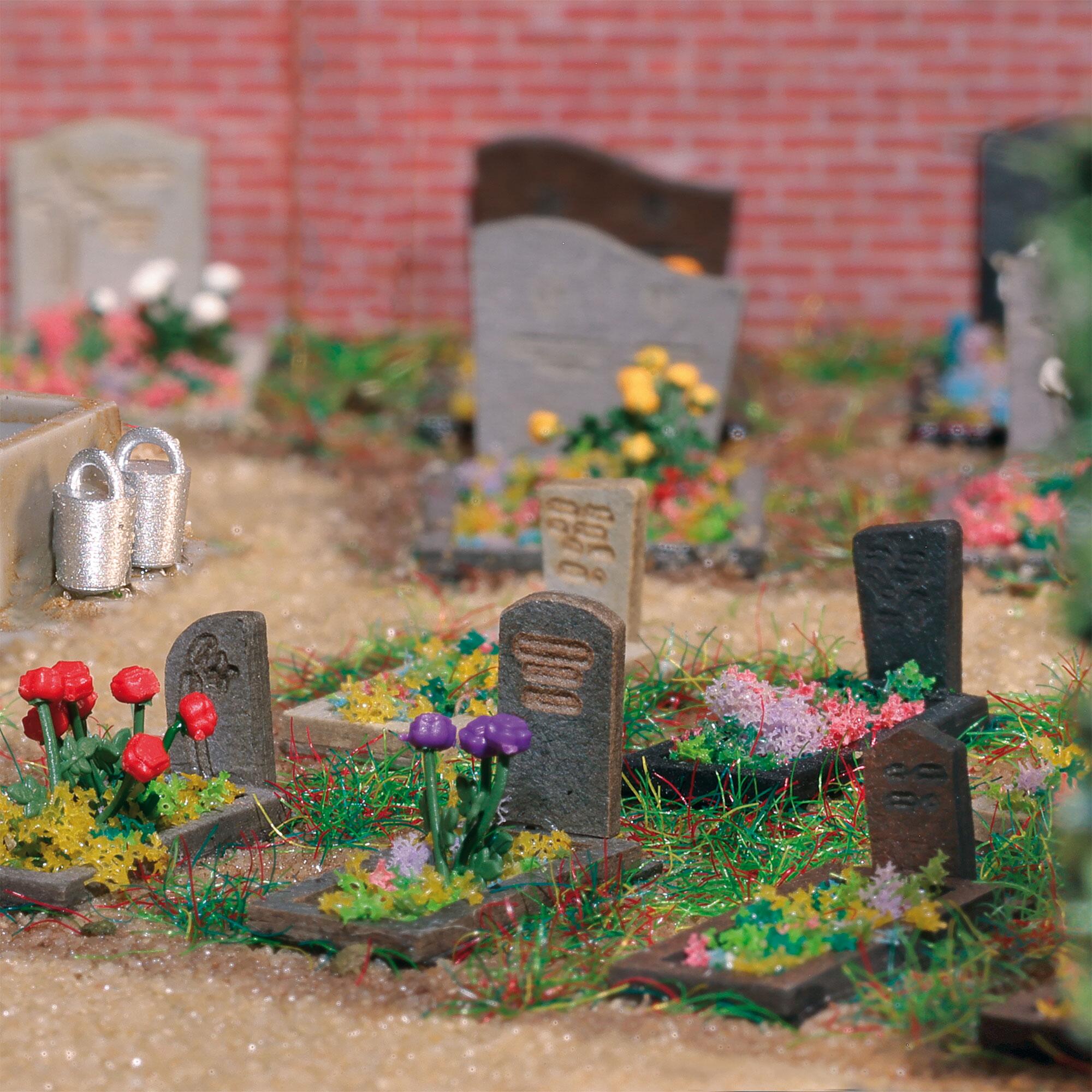 Busch 8924 Accessories for cemetery