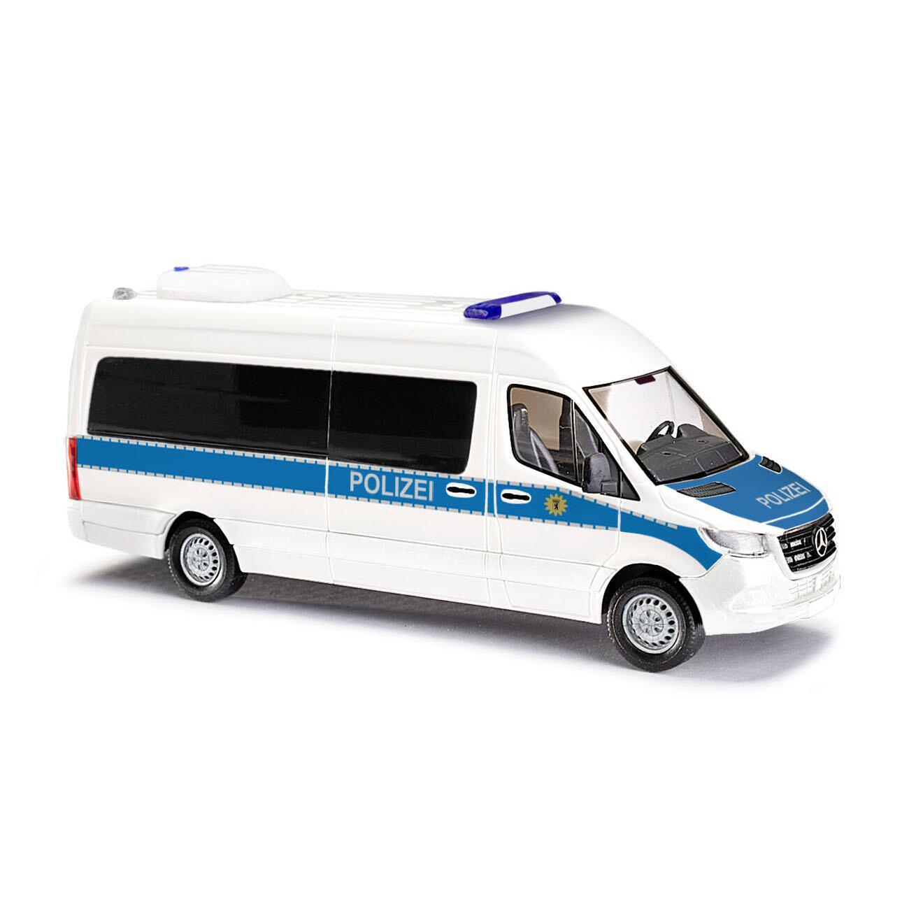 Busch 52638 MB Sprinter Bus, Police Berlin MKW