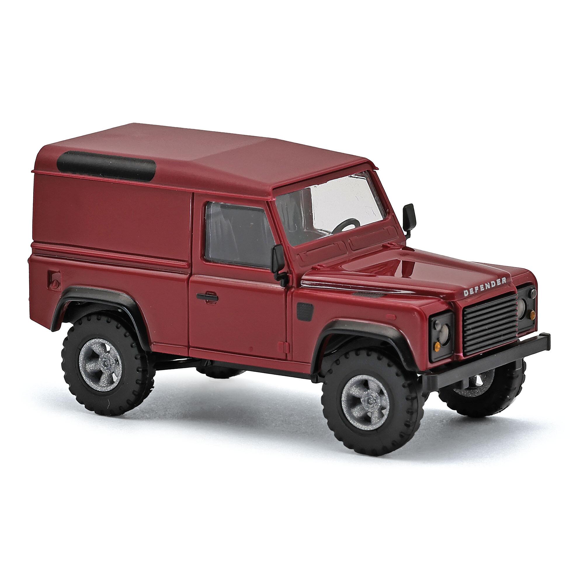 Busch 54357 Land Rover Defender 90 Box, red