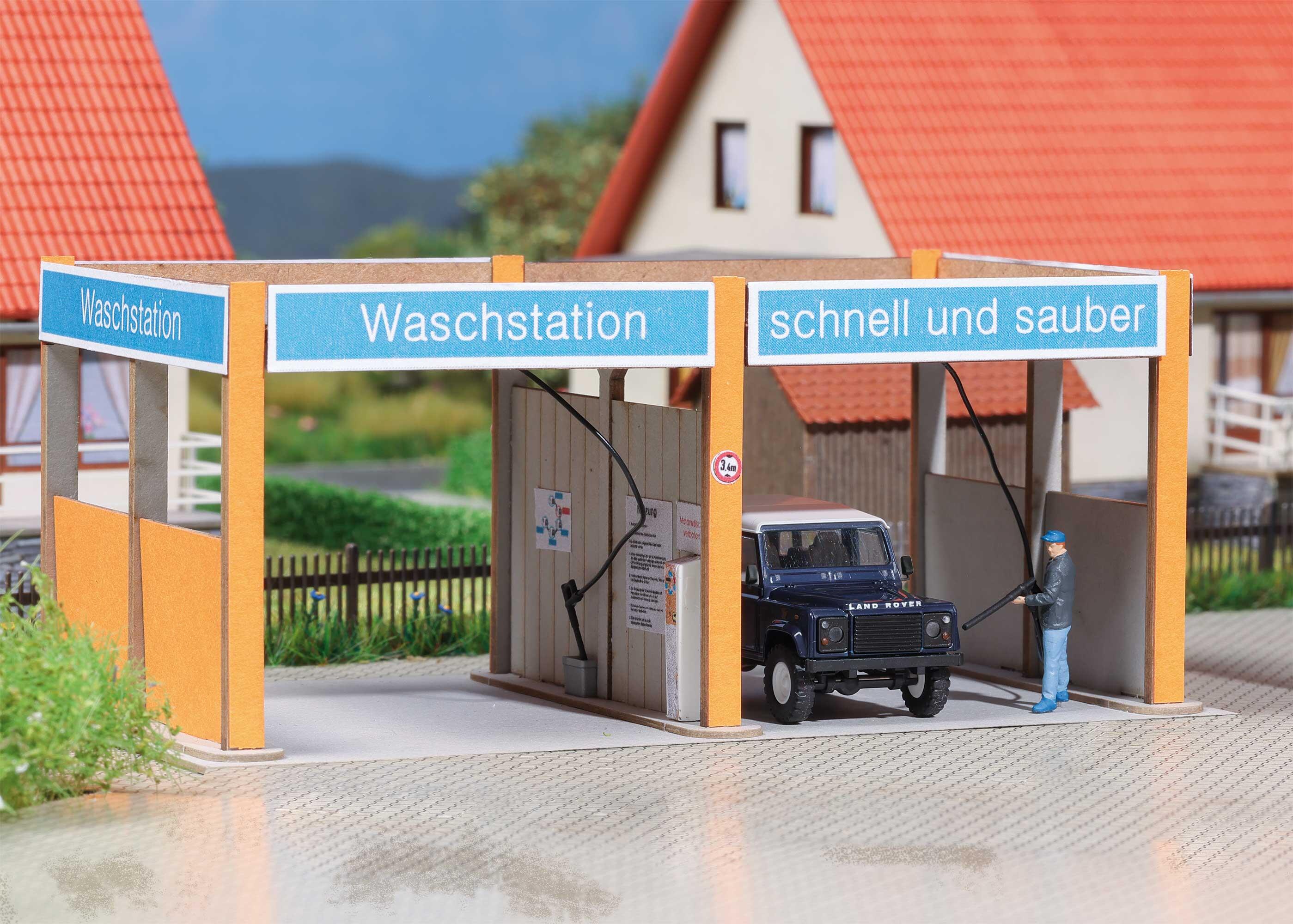 Busch 1368 Self-service washing station H0