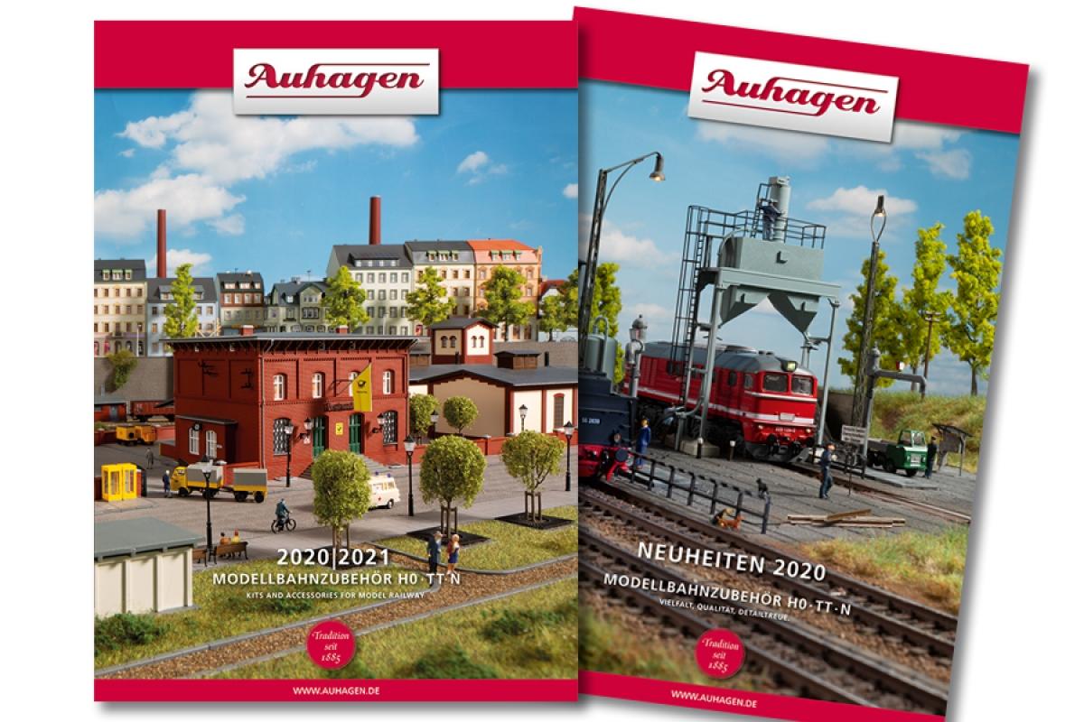 Auhagen 99616 2020 Catalogue with English new items leaflet
