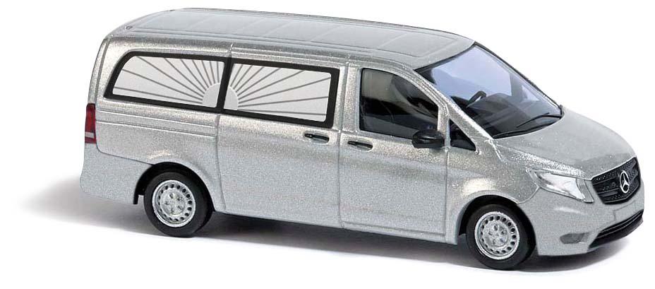 Busch 51130 Mercedes Benz Silver Vito Hearse