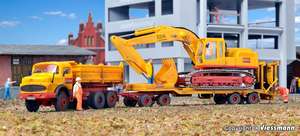 Kibri 14125 MB Kurzhauber with trailer