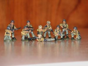 Die Waffenkammer INFDE001 German Grenadiers (10 Figures metal)