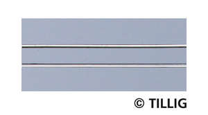 Tillig 87012 Straight tracks bitumen/concrete 1056 mm (1 track)