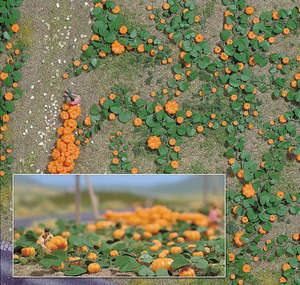 Busch 1201 Pumpkin Field