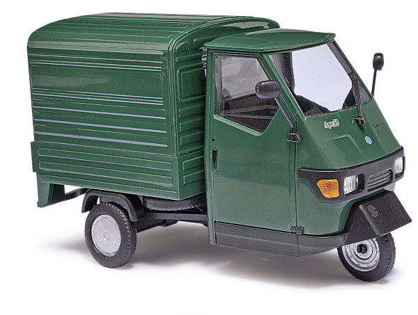 Busch 60051 Piaggio Ape Van Green 1:43