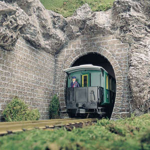 TT Busch 8841 tunnel portale doppio binario 