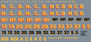 Railtec 4mm-4415 4mm NCB locos: generic numbering