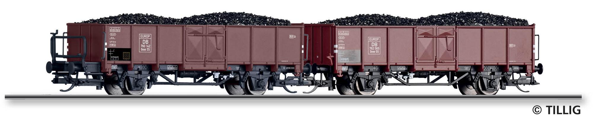 TILLIG 01106 Freight car set of the DB
