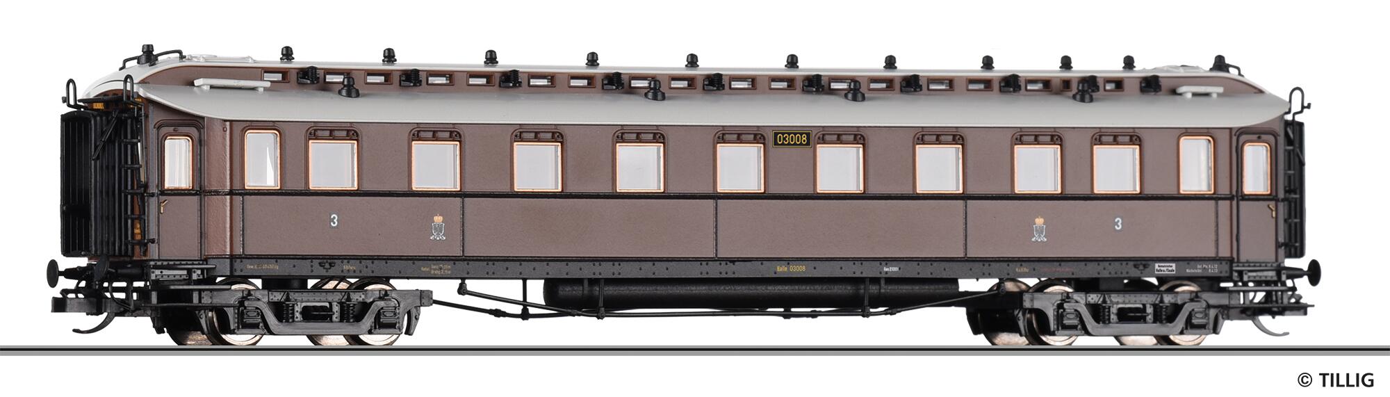 TILLIG 12013 Passenger coach of the K.P.E.V.