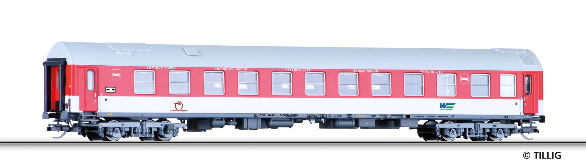 TILLIG 16739 Sleeping coach of the ZSSK