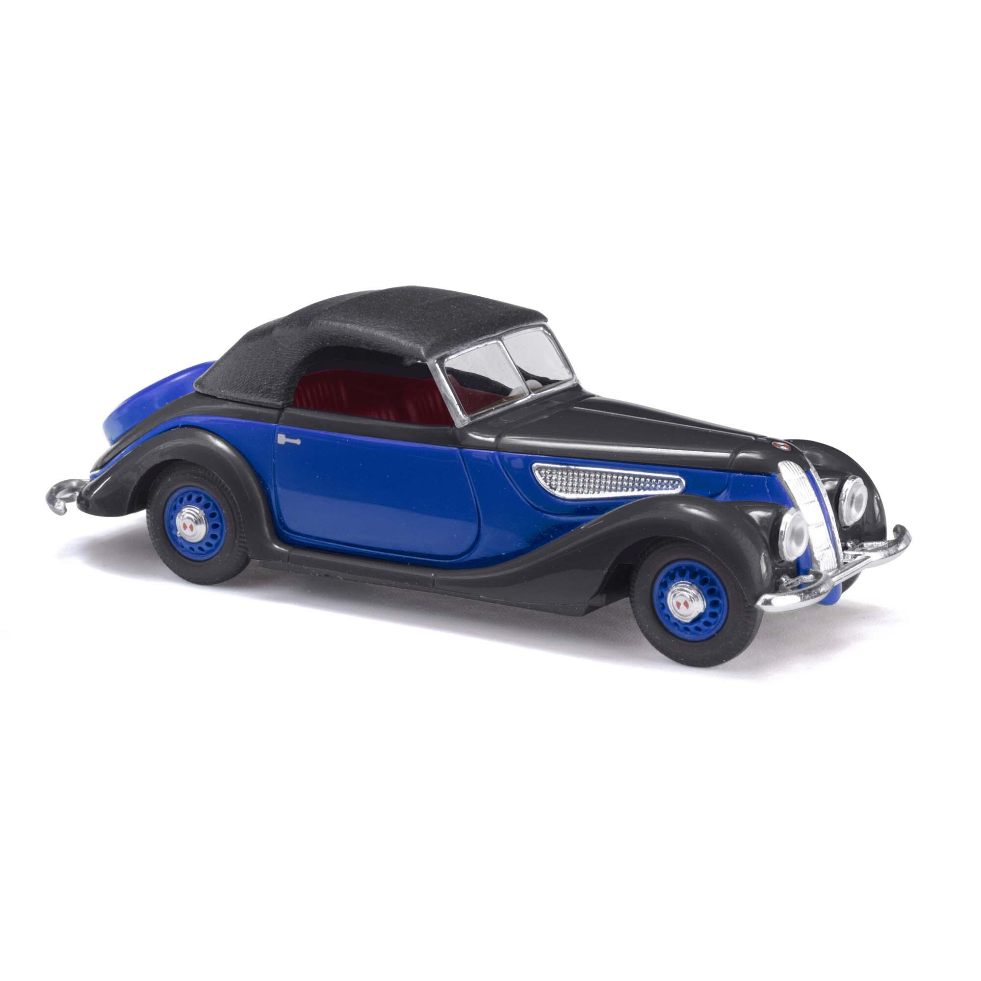 Busch 40293 EMW 327 convertible, blue