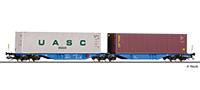 Tillig 18064 Container car Sggmrss 578.0 of the ?BB with load, Ep. VI