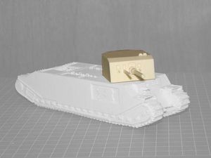 Die Waffenkammer GB035T Turret Variant II for TOG 2