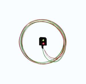 Berko BH06 2 Aspect Square Signal Head (R/G) Long Wires