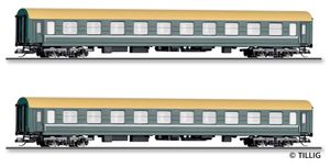 TILLIG 01095 Passenger coach set “D 118 Leipzig-Köln” of the DR