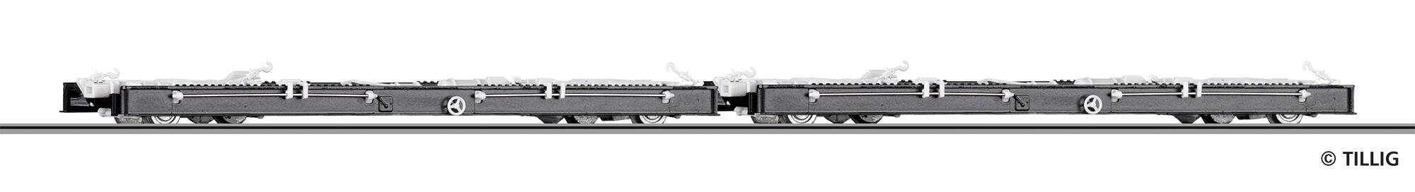 TILLIG 15973 Freight car set of the DR