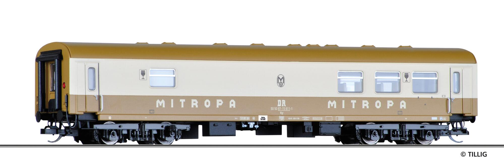 TILLIG 16753 Buffet coach of the DR