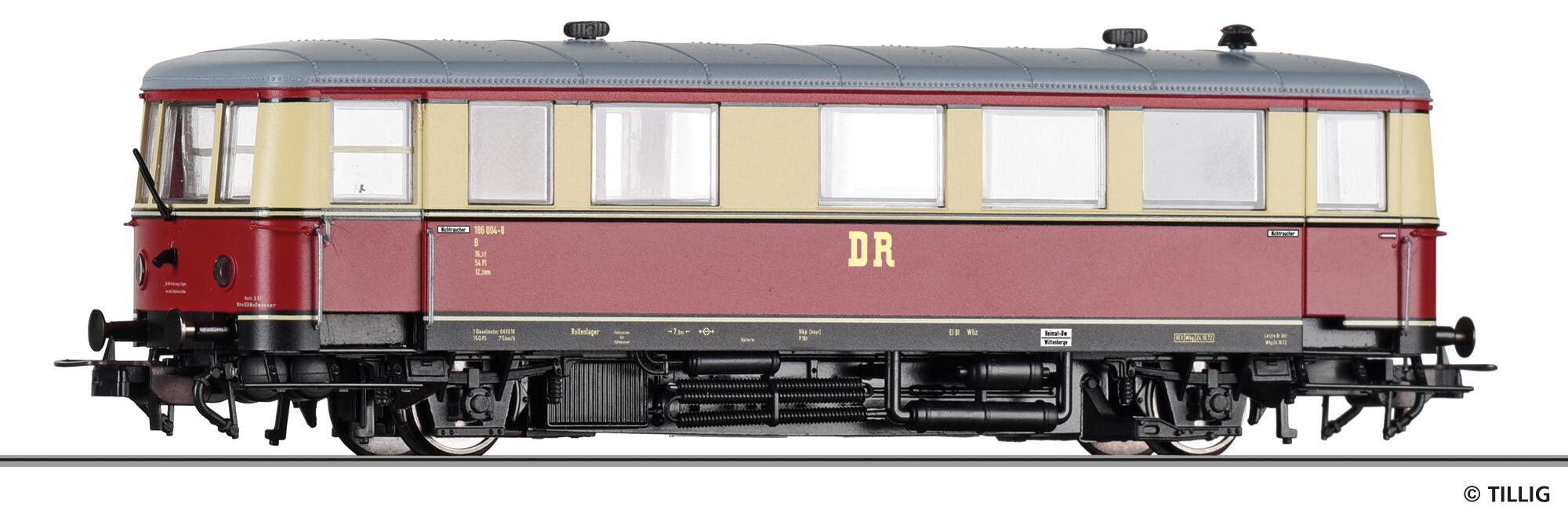 TILLIG 73133 Railbus class 186 of the DR