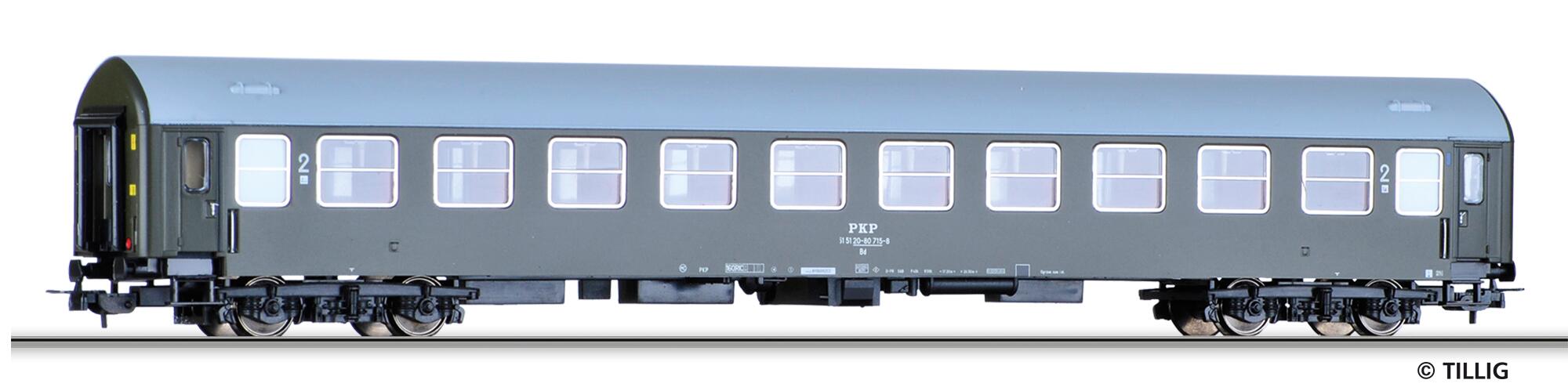 TILLIG 75009 Passenger coach of the PKP